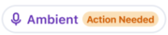 Action Needed